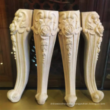 Carved Antique Wooden Table Furniture Legs